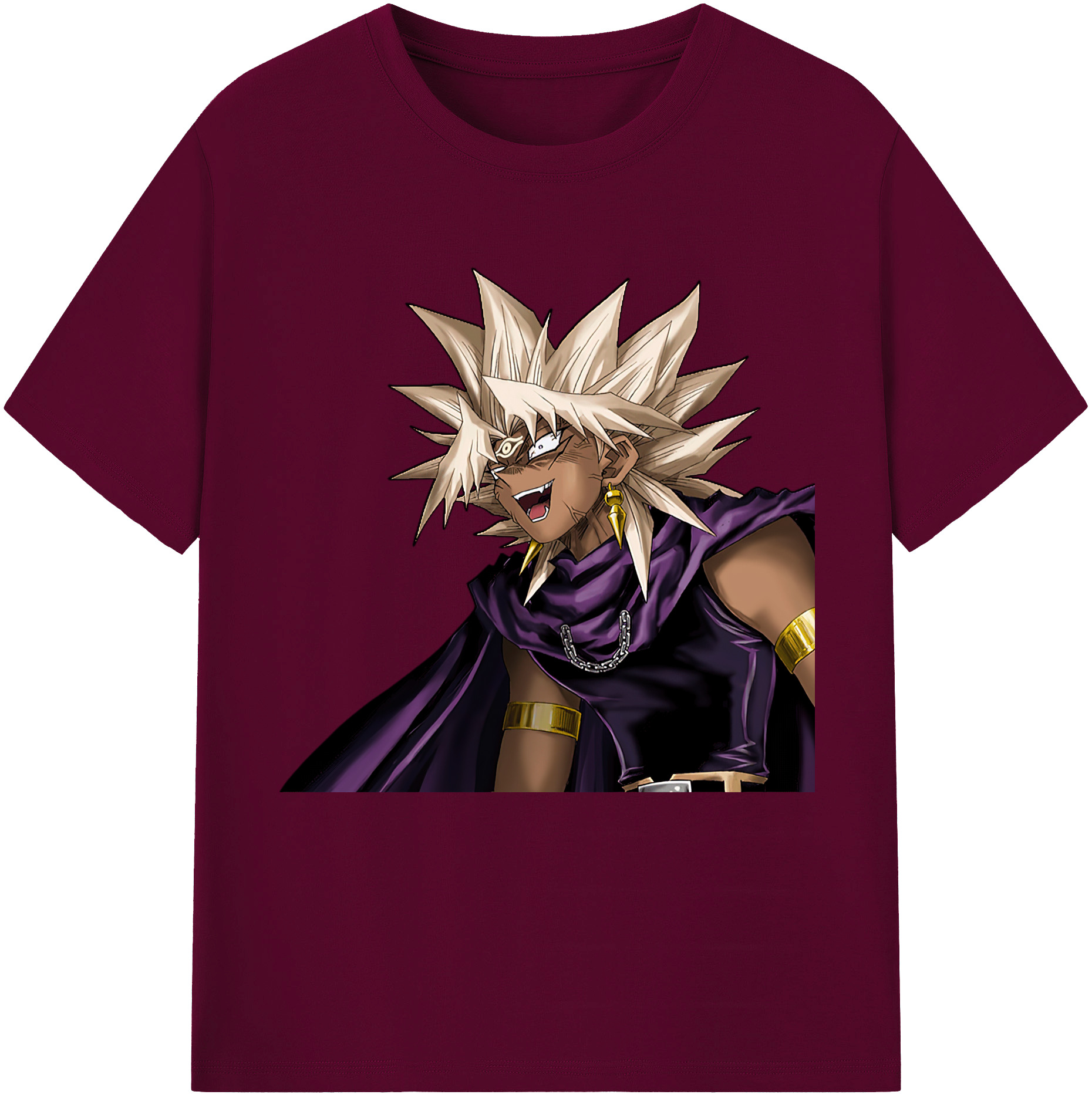 （画像用） 遊☆戯☆王 Yu-Gi-Oh! レディースカジュアルプリントTシャツ（綿100％）